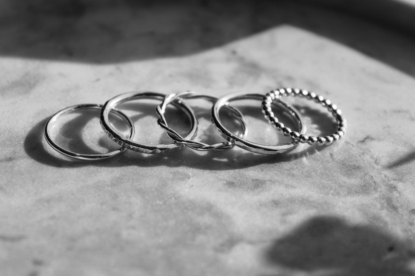 Beaded Stacking Ring