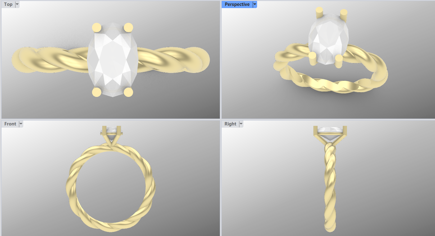 The Ida Solitaire Ring